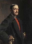 Philip Alexius de Laszlo Sir Robert Gresley, Eleventh Baronet painting